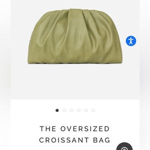 Fawn Design Olive Oversized Croissant Bag